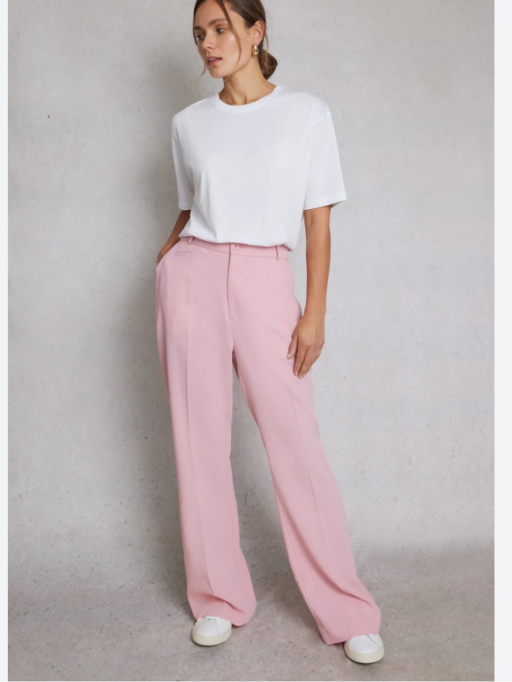 Wilfred Light Pink Tailored Ankle Pants Size 10